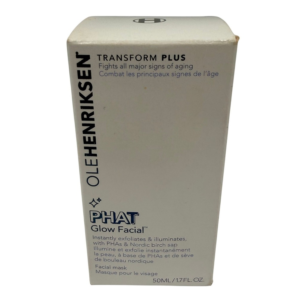 Ole Henriksen Transform Plus PHAT Glow Facial Mask 1.7 oz 50ml New in Box